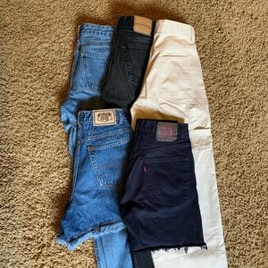 LOT OF VINTAGE DENIM